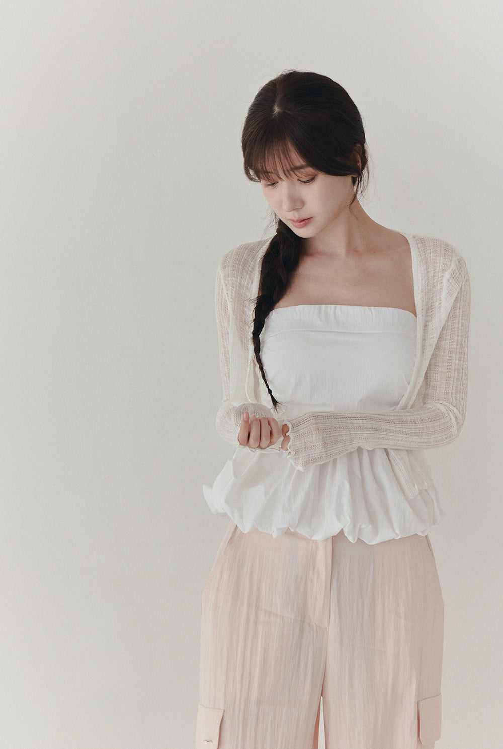 [TWEE] Mollin Summer Sheer Long-Sleeve Cardigan