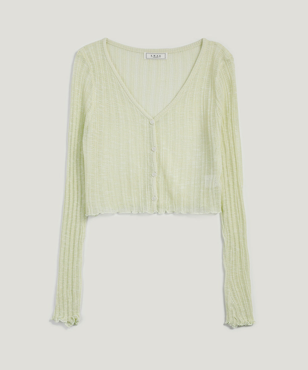 [TWEE] Mollin Summer Sheer Long-Sleeve Cardigan