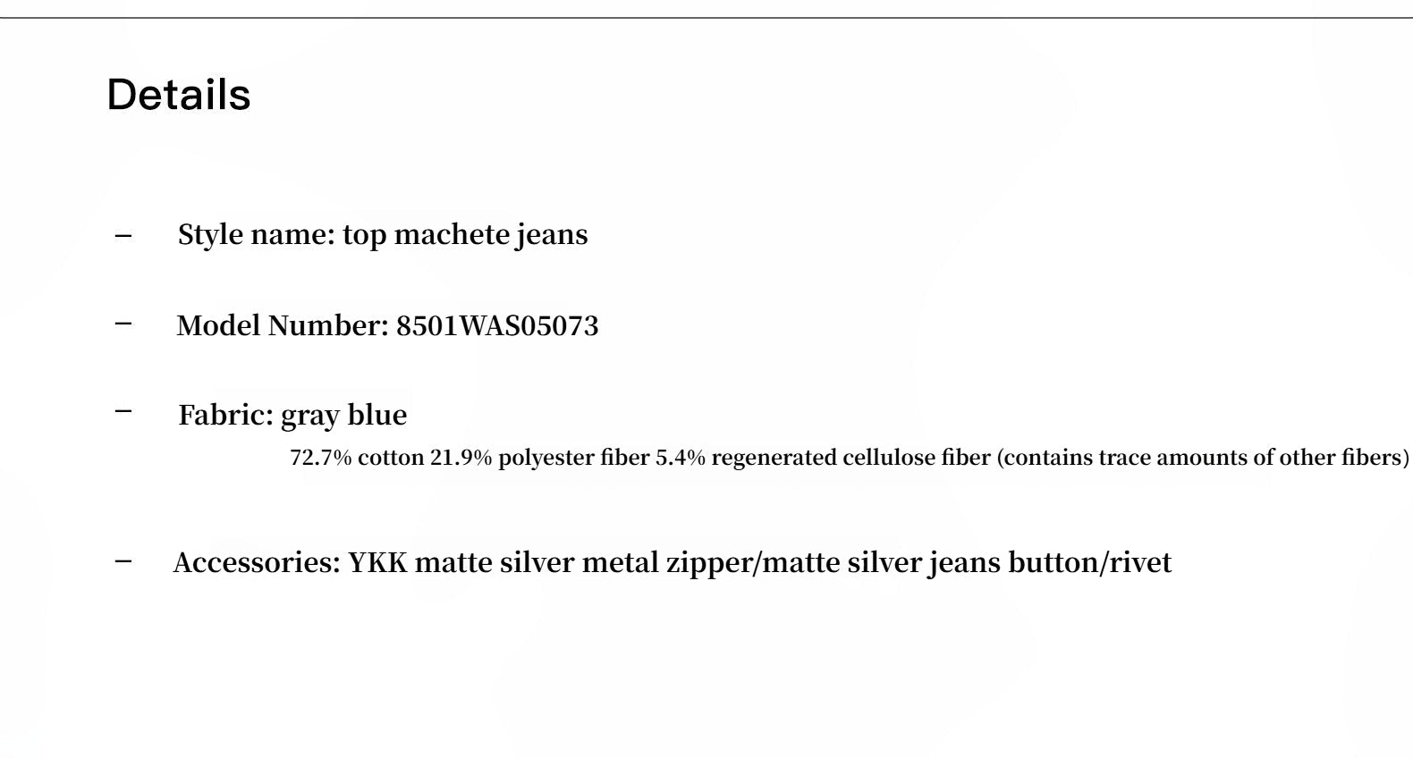 Vintage heavy cotton polyester blended washed comfortable slim front curved jeans